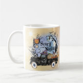 Halloween Beängstigend Night Kaffeetasse (Links)