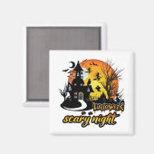 Halloween Beängstigend Night Magnet (Vorderseite/Rückseite)