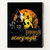 Halloween Beängstigend Night Notizblock (Rückseite)