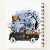 Halloween Beängstigend Night Notizblock (Rückseite)