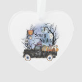 Halloween Beängstigend Night Ornament (Rückseite)