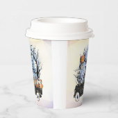 Halloween Beängstigend Night Pappbecher (Rechts)