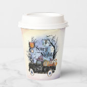 Halloween Beängstigend Night Pappbecher (Vorderseite)