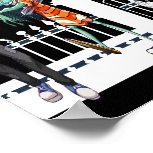 Halloween Beängstigend Night Poster (Ecke)