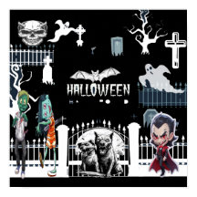 Halloween Beängstigend Night Poster