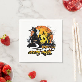 Halloween Beängstigend Night Serviette