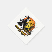 Halloween Beängstigend Night Serviette (Ecke)