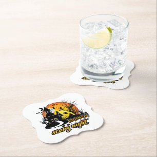 Halloween Beängstigend Night Untersetzer