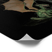 Halloween-Beängstigend-Ogrengoblin-Kreaturen Poster (Ecke)