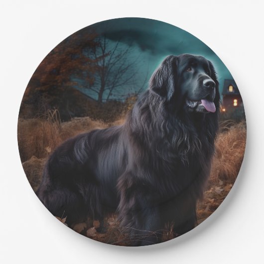 Halloween Beängstigend Pappteller (Vorderseite)