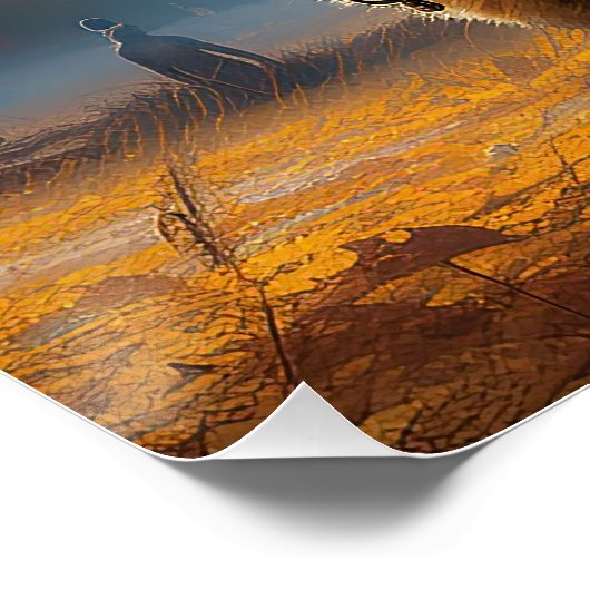 Halloween Beängstigend Poster (Ecke)