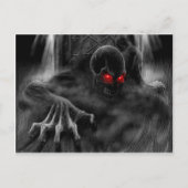 Halloween Beängstigend Postkarte (Vorderseite)