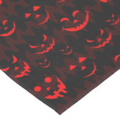 Halloween Beängstigend Pumpkin Fall Holiday Mittelgroßer Tischläufer (Ecke)