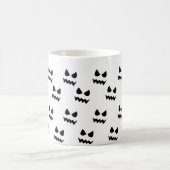 Halloween Beängstigend Pumpkin Ghost Face Kaffeetasse (Mittel)
