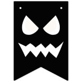 Halloween Beängstigend Pumpkin Ghost Face Wimpelkette (Dritte Fahne)