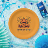 Halloween Beängstigend Pumpkin Pappteller (Party)