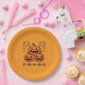 Halloween Beängstigend Pumpkin Pappteller (Party)