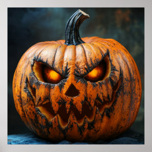 Halloween Beängstigend Pumpkin Poster