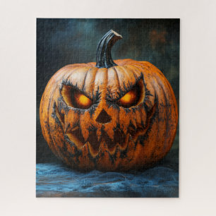 Halloween Beängstigend Pumpkin Puzzle