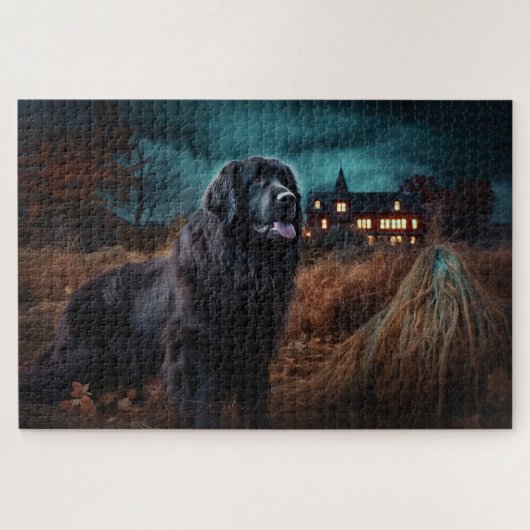 Halloween Beängstigend Puzzle (Horizontal)