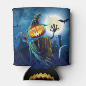 Halloween Beängstigend Scene (5) Pumpkin Dosenkühler (Rückseite)