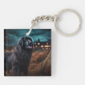 Halloween Beängstigend Schlüsselanhänger (Rückseite)