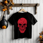 Halloween Beängstigend Skull T - Shirt