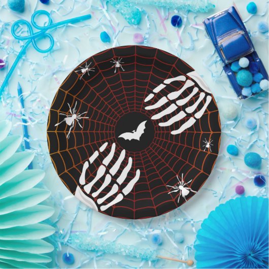 Halloween Beängstigend Spider Pattern Pappteller (Party)