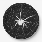 Halloween Beängstigend Spider Pattern Pappteller (Vorderseite)