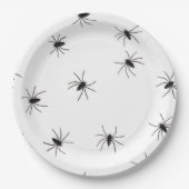 Halloween Beängstigend Spider Pattern Pappteller (Vorderseite)