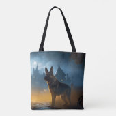 Halloween Beängstigend Tasche (Rückseite)