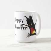 Halloween Beängstigend Tree Kaffeetasse (VorderseiteRechts)