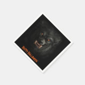 Halloween Beängstigend Werewolf Paper Napkins Serviette (Ecke)