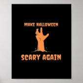 Halloween Beängstigend wieder Zombie Classic Trump Poster (Vorne)