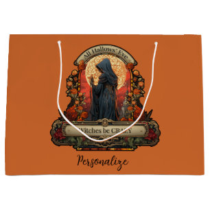 Halloween Beängstigend Witz Funny Zitat Personalis Große Geschenktüte