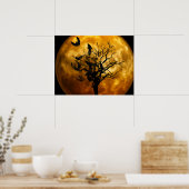 Halloween-Beängstigende Fledermäuse Poster (Küche)