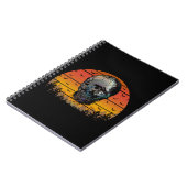 HALLOWEEN BEÄNGSTIGENDE SKULL NOTIZBLOCK (Linke Seite)