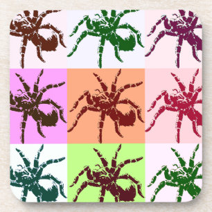 Halloween-Beängstigende Tarantula-Tiles Untersetzer