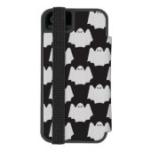 Halloween, Beängstigender Geist, Trick oder Treat, Incipio iPhone Geldbeutel-Hülle (Folio Rückseite)