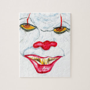 Halloween beängstigendes Clown2 Puzzle