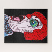 HALLOWEEN BEÄNGSTIGENDES CLOWN-Puzzle Puzzle (Horizontal)