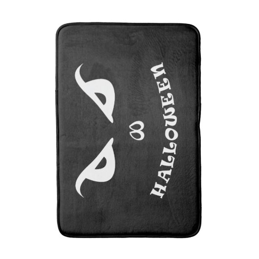 Halloween beängstigendes Gesicht Badematte (Vorderseite Vertikal)