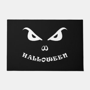 Halloween beängstigendes Gesicht Fußmatte