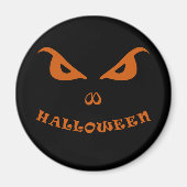 Halloween beängstigendes Gesicht Magnet (Vorne)