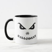 Halloween beängstigendes Gesicht Tasse (Links)