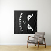 Halloween beängstigendes Gesicht Wandteppich (Beispiel (Horizontal))