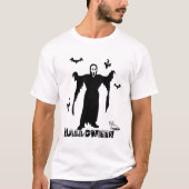 Halloween-Beängstigendes Todesgefecht, Beängstigen T-Shirt (Vorderseite)