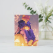 Halloween Bear Anthro Postkarte (Stehend Vorderseite)