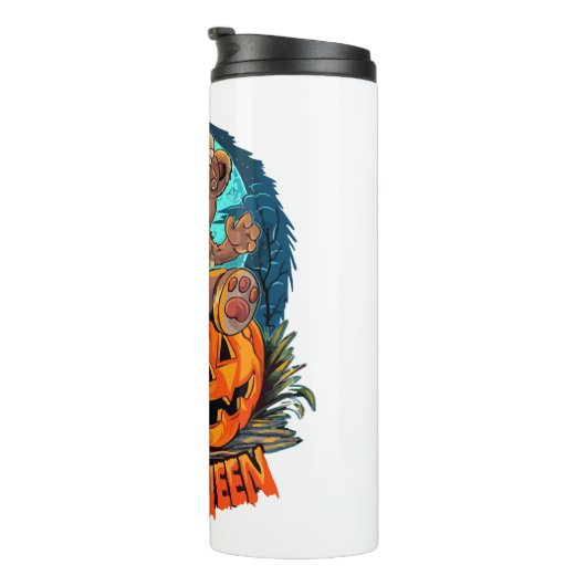 Halloween Bear Killer Thermosbecher (Nach rechts gedreht)
