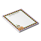 Halloween Beardie Notizblock (angewinkelt)